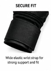 AFSET Goalkeeper Gloves with Super Grip, Adult Size 9-11