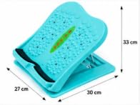 Calf Stretcher Stretching Board with Acupressure Design, Blue