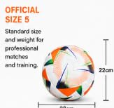 OB Football Size 5, Vibrant Design for Training & Match