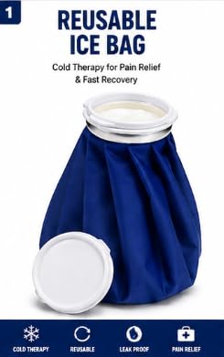 Reusable Ice Bag for Cold Therapy, 9 Inch Blue
