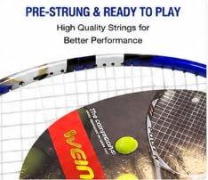 Venixun Sports Tennis Racket with Carry Bag, Blue