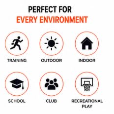 Training Basketball for Indoor & Outdoor Play, Durable Non-Slip Grip