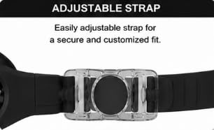 AL FALAH Swimming Goggles for Men & Women, Adult Swim Goggles, Comfortable Anti-Fog Swimming Goggles with Adjustable Strap for Pool, Training & Swimming