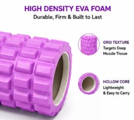 AL FALAH EVA Foam Roller 45CM & 35CM for Muscle Recovery