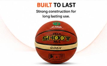 AL FALAH TPU Leather Basketball for Indoor & Outdoor