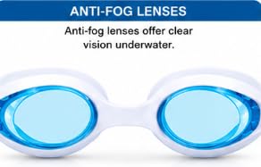 Al Falah Swimming Goggles with Protective Case