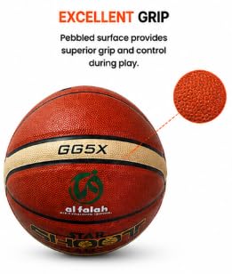 AL FALAH TPU Leather Basketball for Indoor & Outdoor