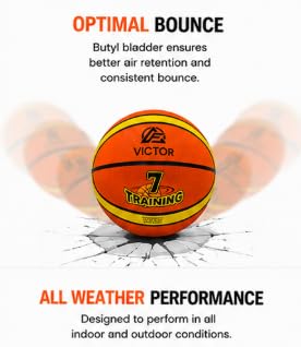 Training Basketball for Indoor & Outdoor Play, Durable Non-Slip Grip