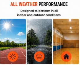 Training Basketball for Indoor & Outdoor Play, Durable Non-Slip Grip