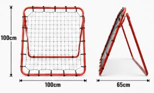Falah Football Training Steel Rebounder Net 100 x 100 cm