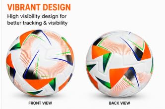 OB Football Size 5, Vibrant Design for Training & Match
