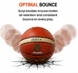 AL FALAH TPU Leather Basketball for Indoor & Outdoor