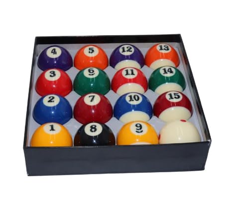 Al Falah Half Billiard Ball Training Set 16 Piece Resin