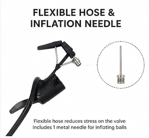 Aitaim High Pressure Hand Ball Pump with Flexible Hose