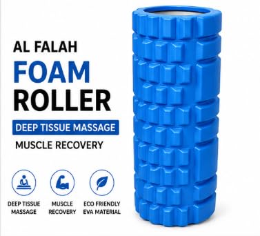 AL FALAH EVA Foam Roller 45CM & 35CM for Muscle Recovery