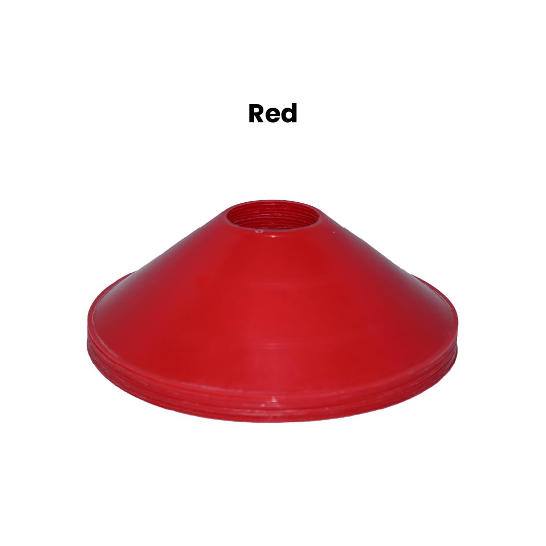 Training Cone, Football Training, Marking Cones, Sports Cones Marking Cones, Training Accessories Marking Discs, for Football Pulleys, 50 Pieces