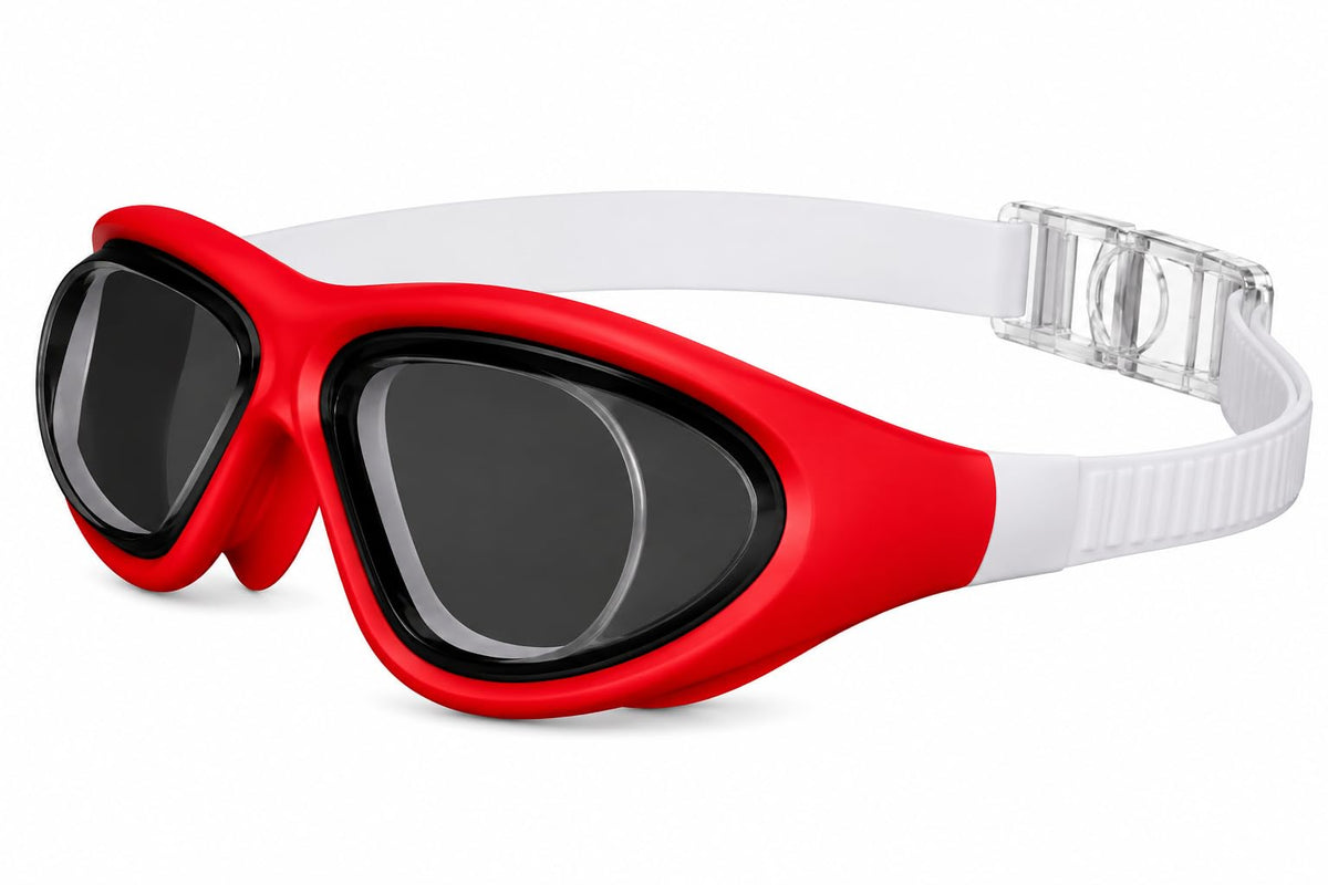 AL FALAH Swimming Goggles for Men & Women, Adult Swim Goggles, Comfortable Anti-Fog Swimming Goggles with Adjustable Strap for Pool, Training & Swimming