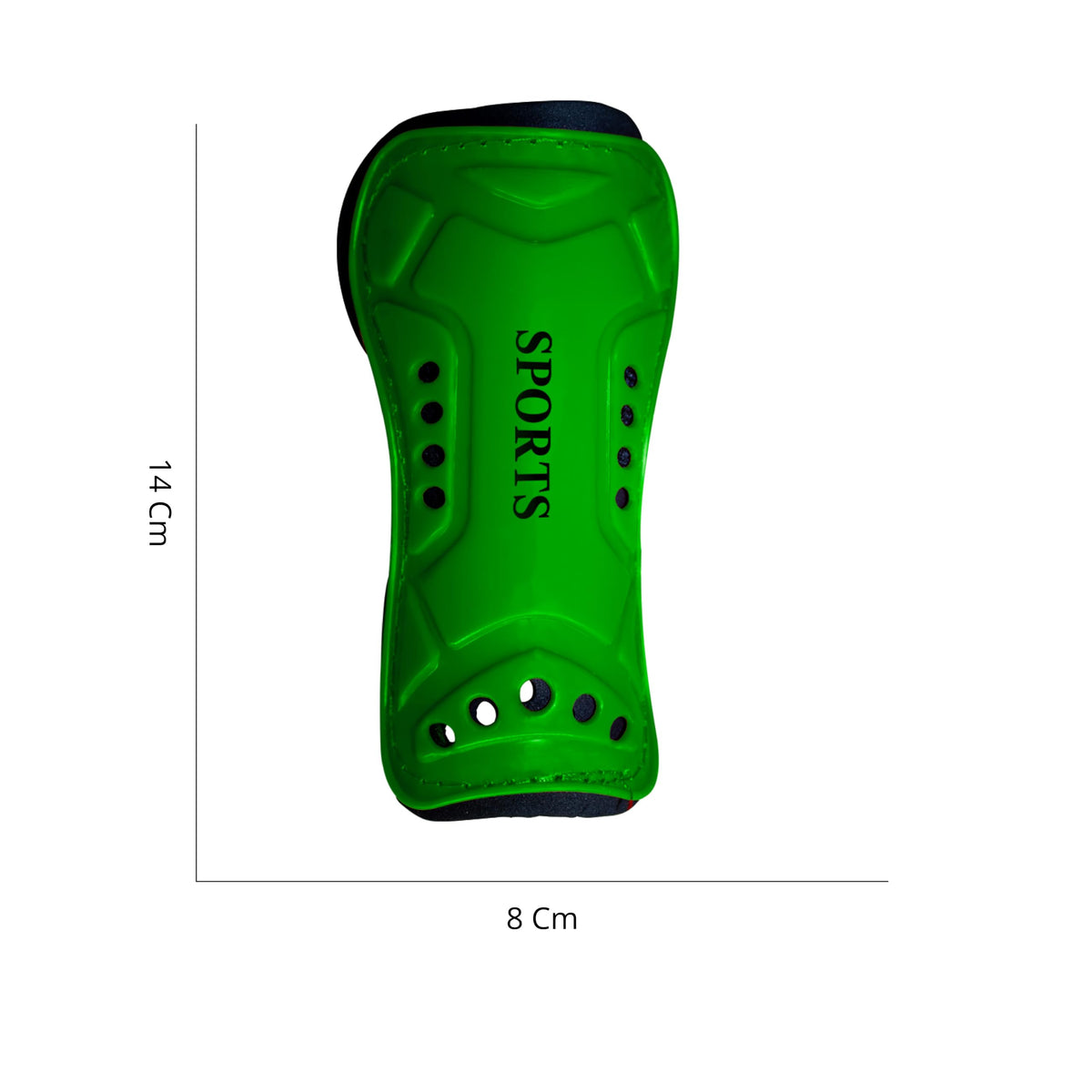 Sports Shin Guards, Protective Soccer Equipment 1 PAIR