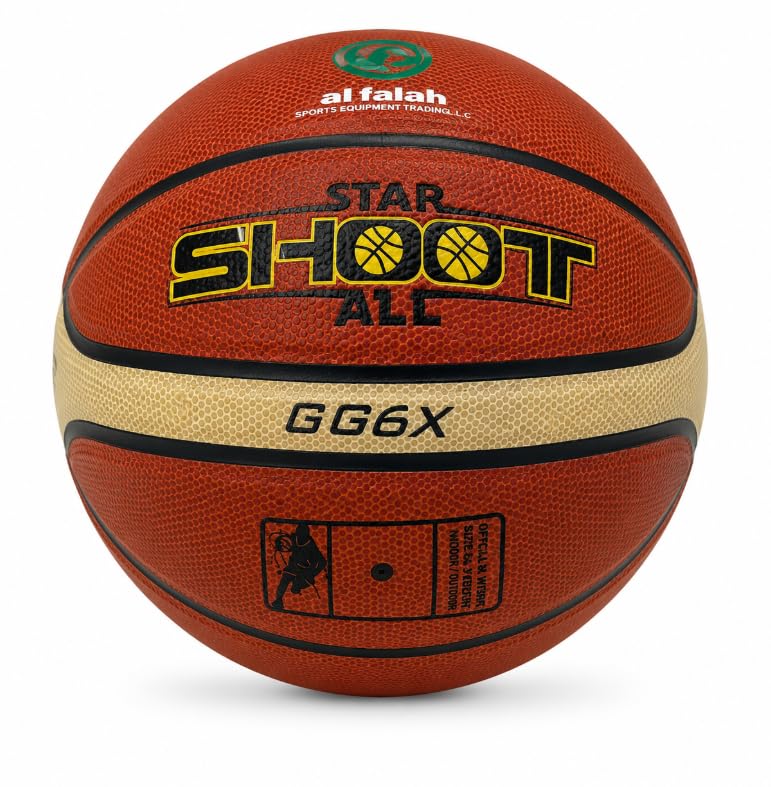 AL FALAH TPU Leather Basketball for Indoor & Outdoor