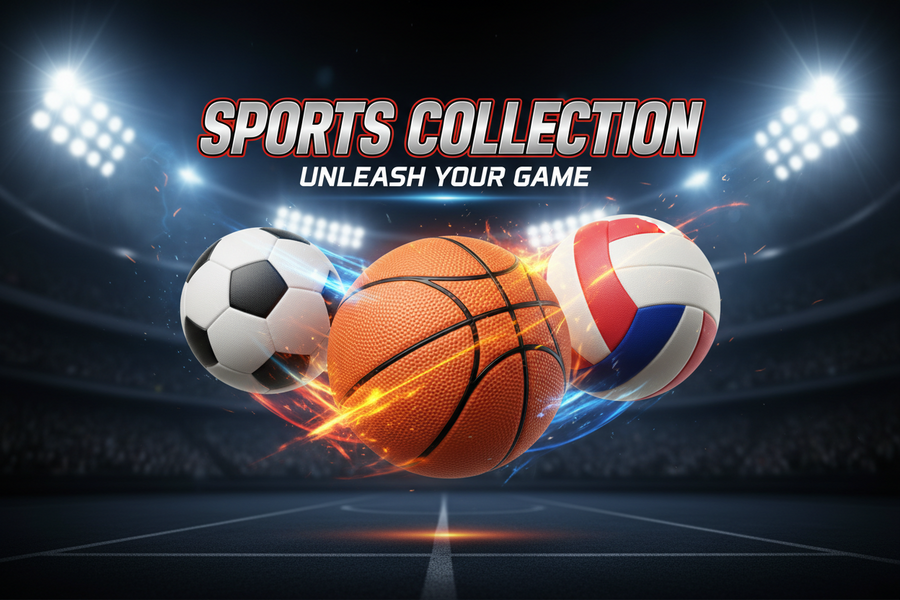 Football, Volleyball & Basketball