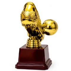 Soccer Trophy Gold Finish YG-209A Football Award