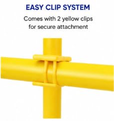 Falah Agility Training Hurdle Set with 100cm Poles & 32cm Cones