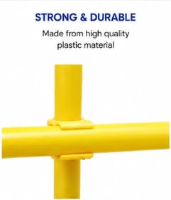 Falah Agility Training Hurdle Set with 100cm Poles & 32cm Cones