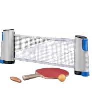 Retractable Table Tennis Net with Adjustable Clamp, Portable