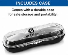 Al Falah Swimming Goggles with Protective Case