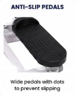 Twister Stepper with Resistance Bands and Digital Monitor