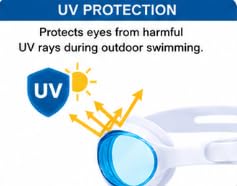 Al Falah Swimming Goggles with Protective Case