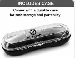Al Falah Swimming Goggles with Protective Case