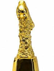 Soccer Shoe Resin Trophy Gold Finish FS-101, 29 cm