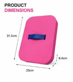 Back Floating Swimming Board with Adjustable Strap, Pink
