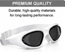 AL FALAH Swimming Goggles for Men & Women, Adult Swim Goggles, Comfortable Anti-Fog Swimming Goggles with Adjustable Strap for Pool, Training & Swimming