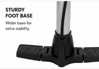 Al Falah 75CM Floor Air Pump with T-Handle & Flexible Hose