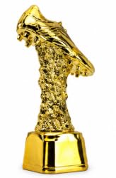 Soccer Shoe Resin Trophy Gold Finish FS-101, 29 cm