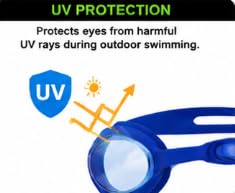 Al Falah Swimming Goggles with Protective Case