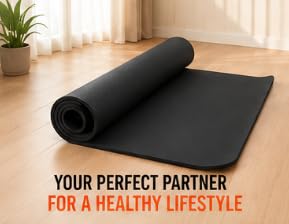 Yoga Mat with Net Carry Bag, Non-Slip, Durable & Lightweight