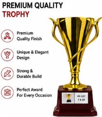 Gold Trophy Cup Award, YG-157, Pack of 12