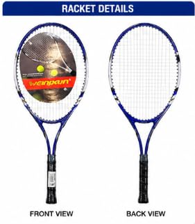 Venixun Sports Tennis Racket with Carry Bag, Blue