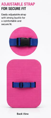 Back Floating Swimming Board with Adjustable Strap, Pink