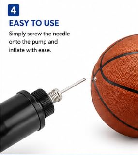 FALAH Ball Pump Inflation Needles Metal Needle Adapters Pack of 100
