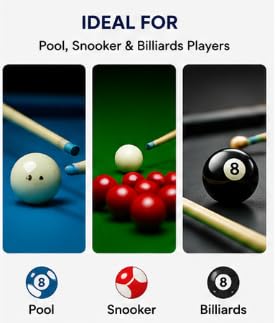 Master Billiard Cue Tips 12mm Blue Replacement Pack of 50