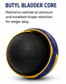 Al Falah AS01-173 Volleyball Microfiber PU Yellow & Blue