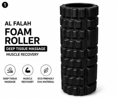 AL FALAH EVA Foam Roller 45CM & 35CM for Muscle Recovery