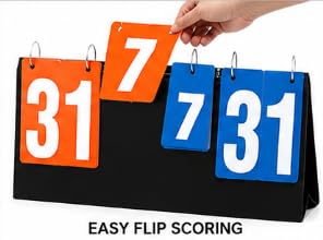 Portable Flip-Card Scoreboard for Volleyball & Basketball AS01-49