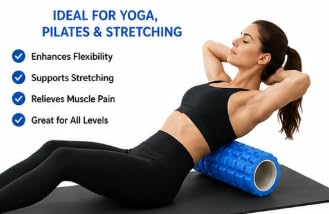 AL FALAH EVA Foam Roller 45CM & 35CM for Muscle Recovery
