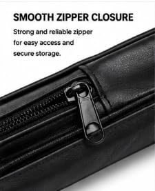 FALAH Snooker & Billiard Cue Carry Case with Shoulder Strap black