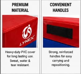 Lynex 4 in 1 Plyometric Soft Box, 15/30/45/60 cm